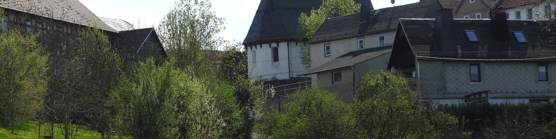 Kirche in Grochwitz, Schleiz, Thüringen