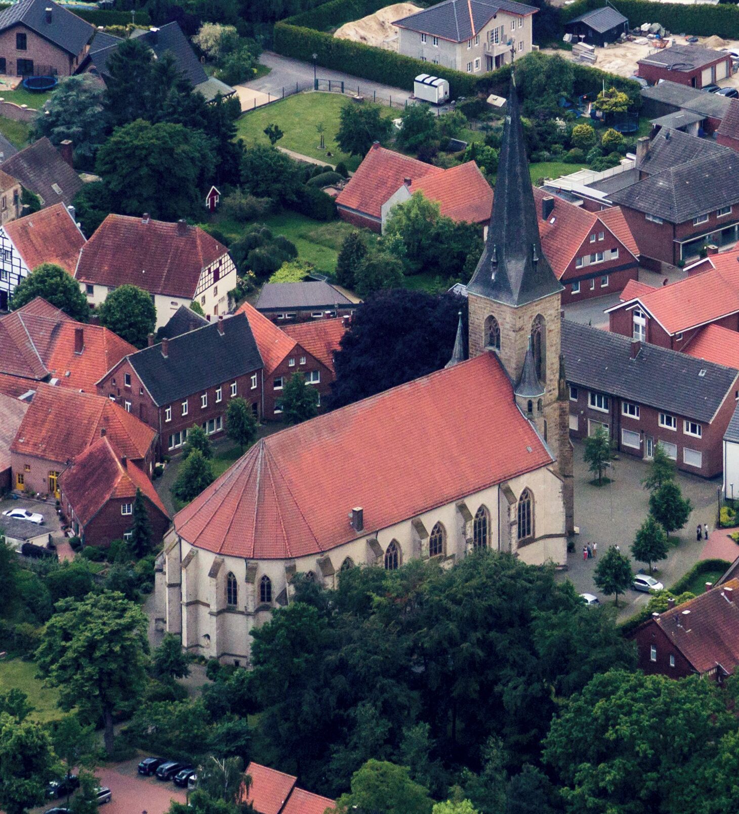 St. Mary's Assumption Church, Füchtorf, Sassenberg, North Rhine-Westphalia, Germany