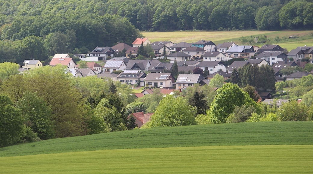 Reisbach (Saarwellingen), view to Labach