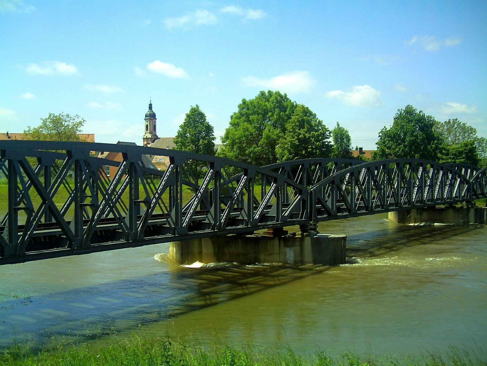 Flood Red Alert River Elz Riegel
