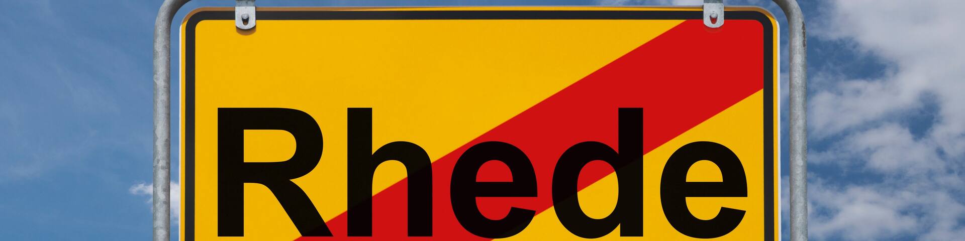Ortstafel Rhede