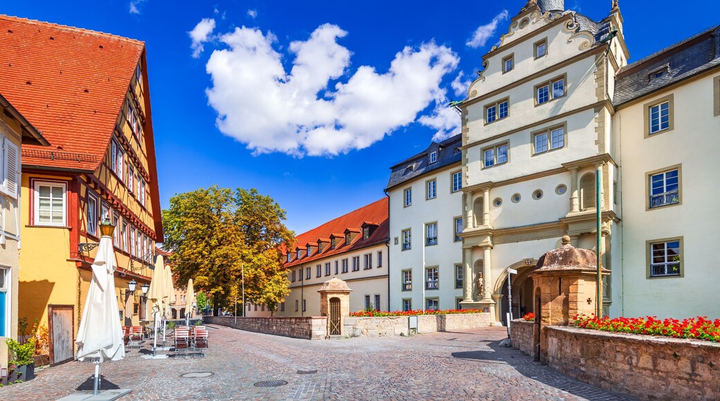 Bad Mergentheim, Germany. Charming city on Romantic Road, Baden Wurttemberg