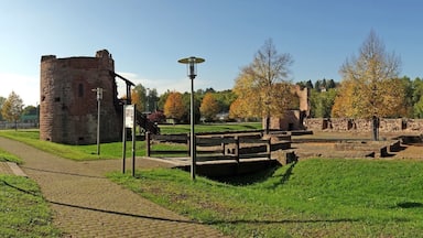 Burg Bucherbach im Püttlinger Ortsteil Köllerbach