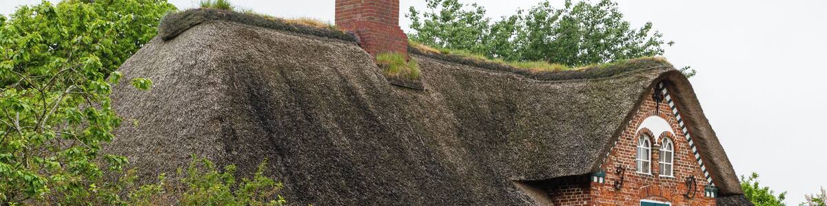 Designation: Uthland-Frisian house Location: Klintum House number: 161 Place: Oldsum, Collective municipality Föhr-Amrum, District Nordfriesland, Schleswig-Holstein, Federal Republic of Germany Object identification: 2667