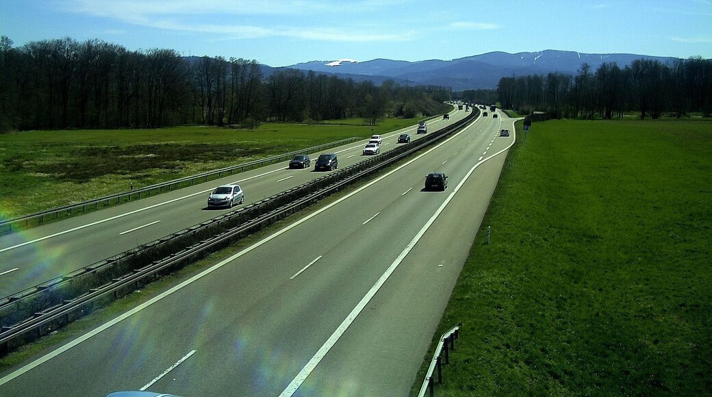 Bottingen - Blick zum Feldberg 1500 mtr