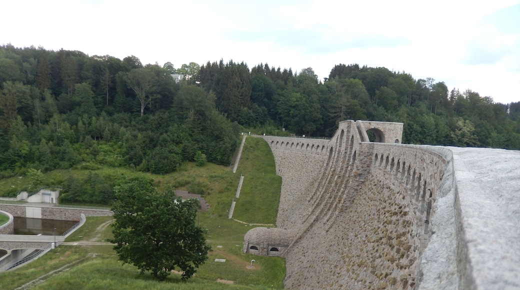 Klingenberg: Talsperren-Rundweg, Talsperre LSG Tal der Wilden Weißeritz, CDDA-Code 324988