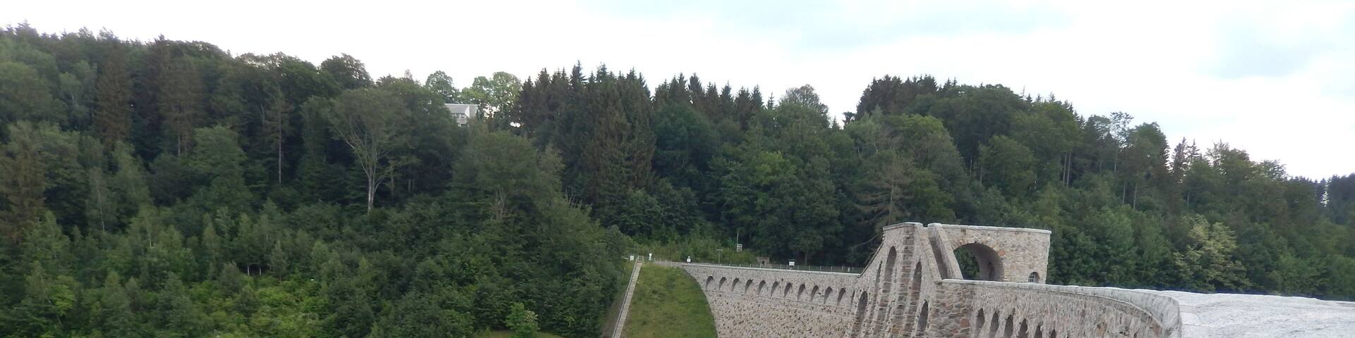 Klingenberg: Talsperren-Rundweg, Talsperre LSG Tal der Wilden Weißeritz, CDDA-Code 324988