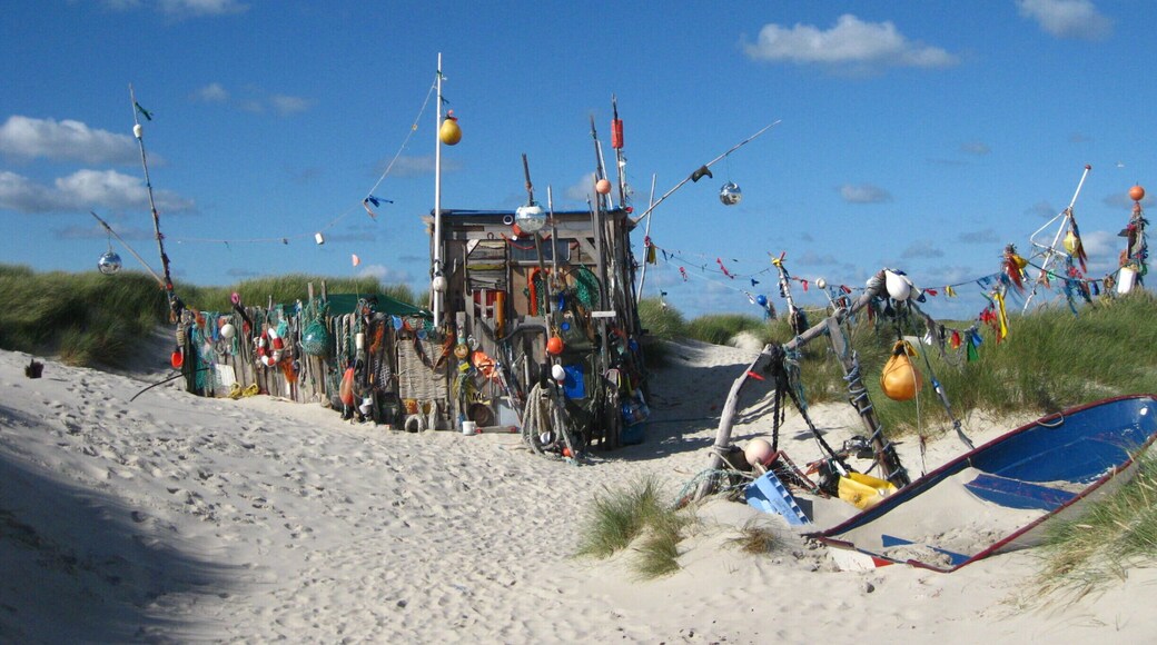 Beach "castle" in Amrum, best place to have yout break after a long walk at the sand beach. And somehow romantic, I think :)