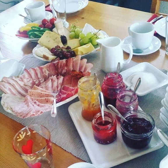 Christmas in Germany is a truly special experience. Locals prepare feasts for the 3-day celebration. Here's a spread of meats, cheeses, veggies and homemade jams for Christmas Day brunch. 
The big cities of Germany are great, but the small towns are rich with culture and tasty food. 
If you make it to the area along the Danube, check out this quaint town and the nearby Ulm Minster (the tallest church in the world) and Blautopf in Blaubeuren with its beautiful bright blue water.
#LifeatExpedia #quaint #germany #deutschland