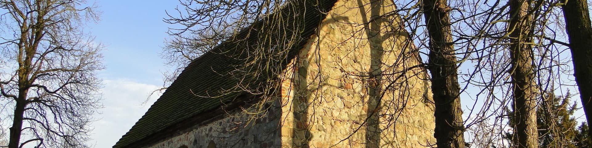 Church in Möllenbeck, district Mecklenburg-Strelitz, Mecklenburg-Vorpommern, Germany