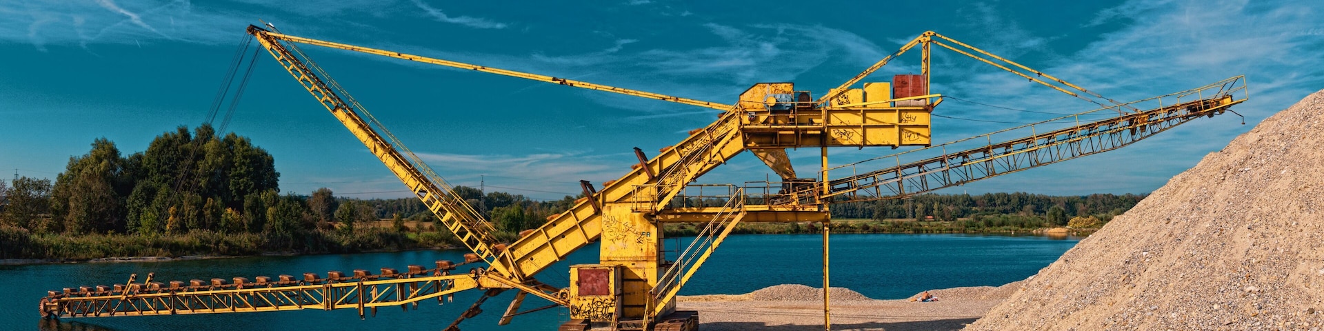 Kiesbagger bei Freising