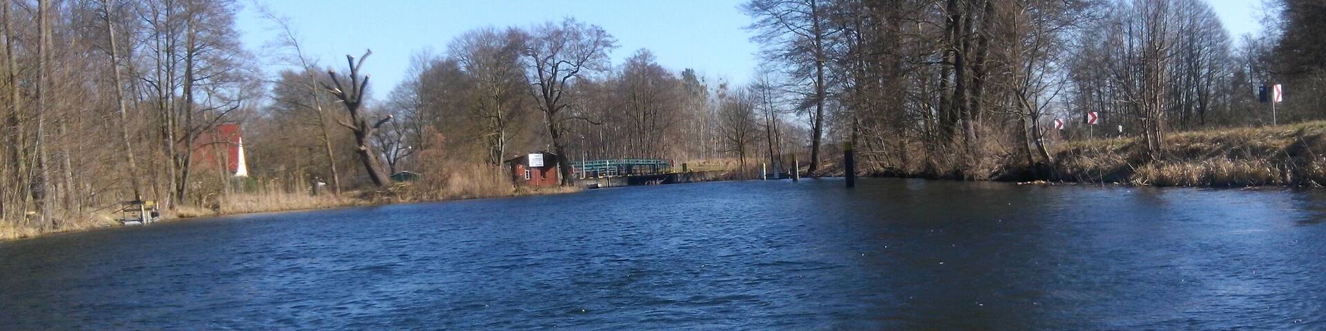 Finowkanal - in Richtung Schleuse Ruhlsdorf