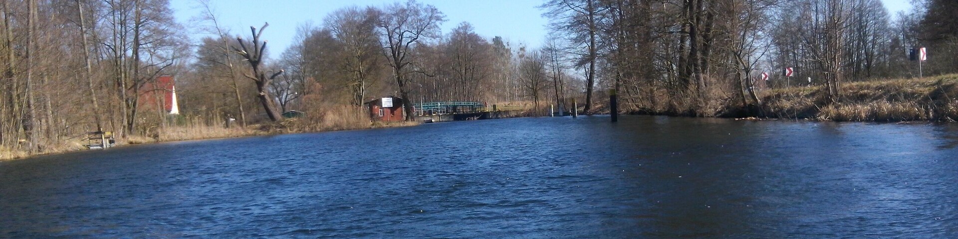 Finowkanal - in Richtung Schleuse Ruhlsdorf