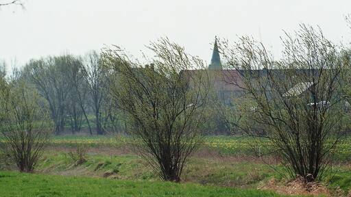 Kleingöhren (LĂŒtzen), view to Poserna
