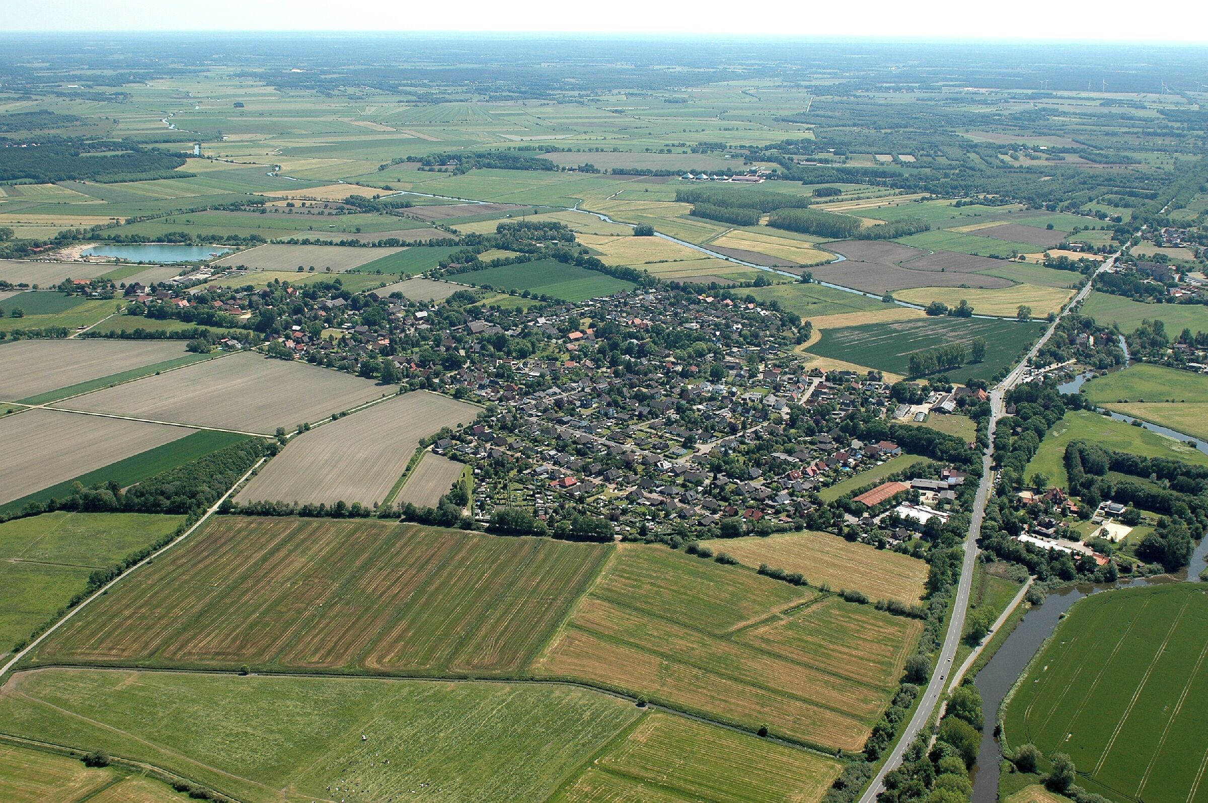 Loxstedt-Nesse / Fotoflug vom Flugplatz Nordholz-Spieka über Cuxhaven und Wilhelmshaven