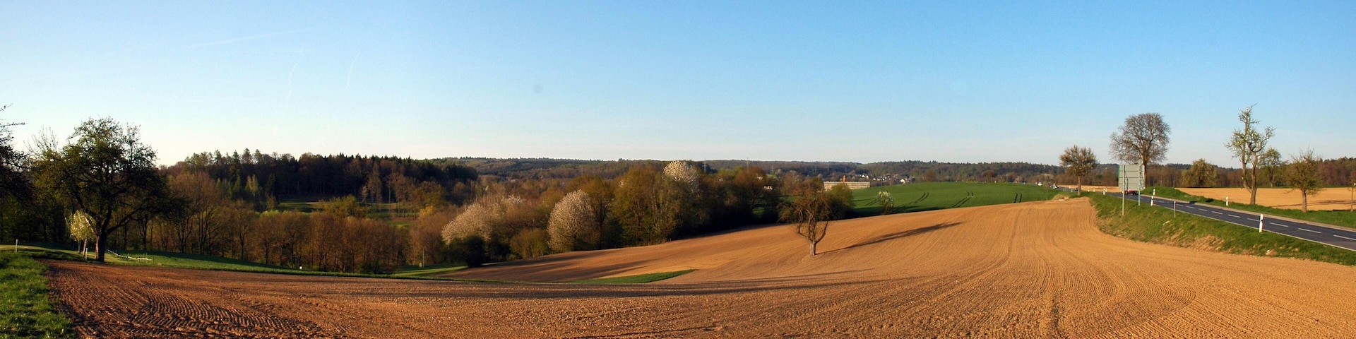 Kraichgau - Lobbach - Feld gepflügt