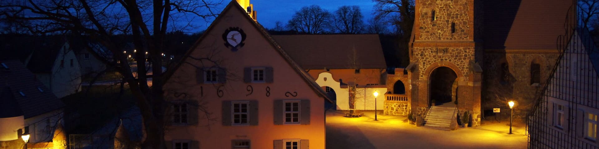 Liebenberg castle and estate in Brandenburg, Germany