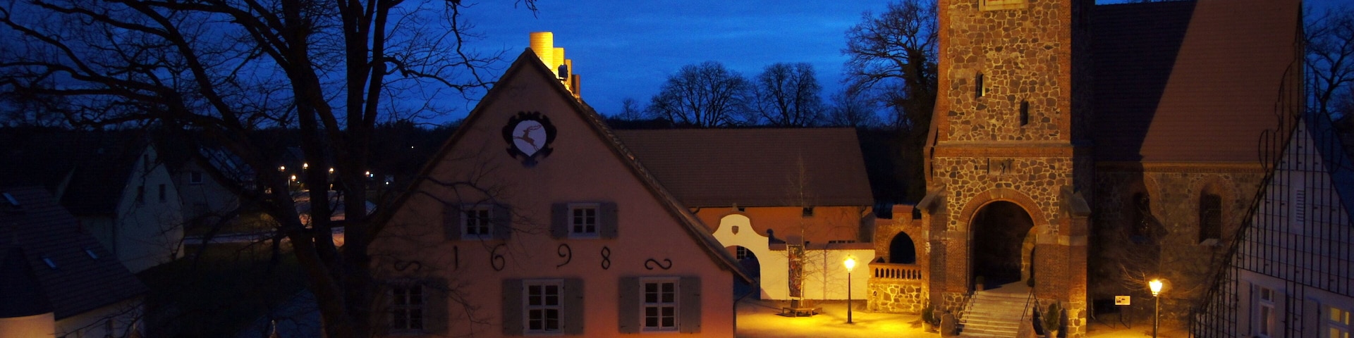 Liebenberg castle and estate in Brandenburg, Germany