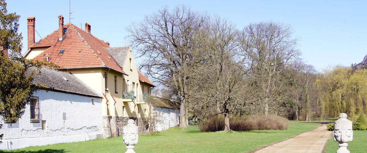 Liebenberg castle and estate in Brandenburg, Germany