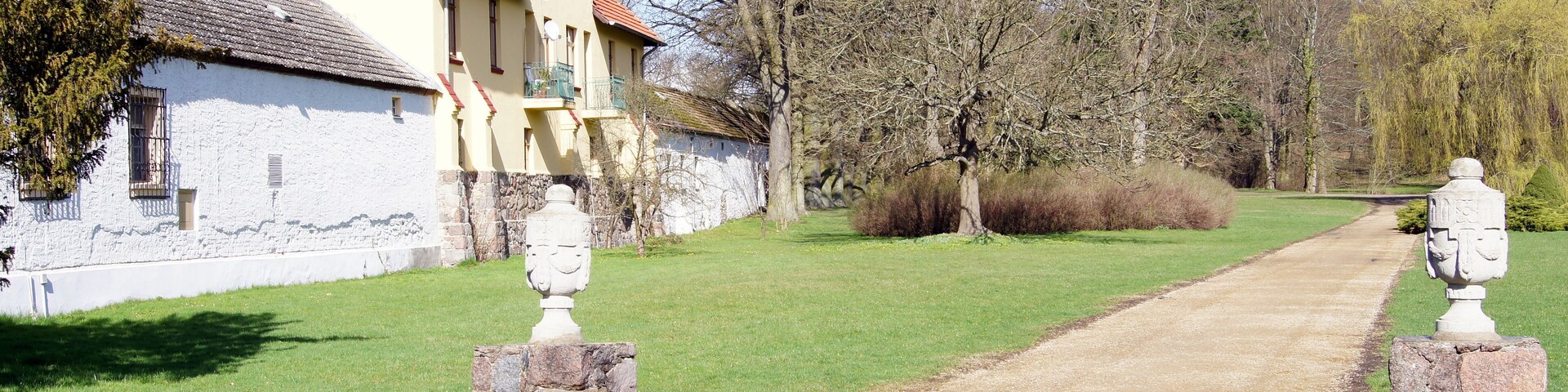 Liebenberg castle and estate in Brandenburg, Germany