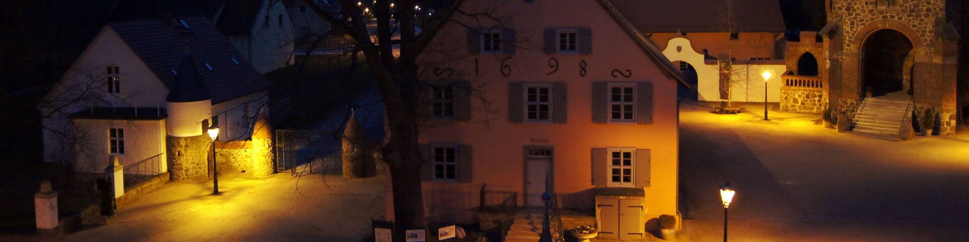 Liebenberg castle and estate in Brandenburg, Germany
