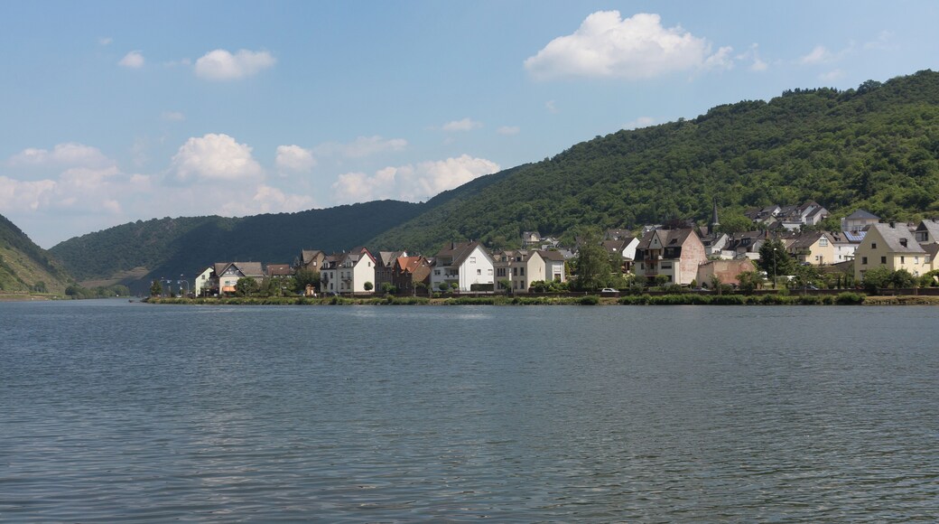 Oberfell., view to the village