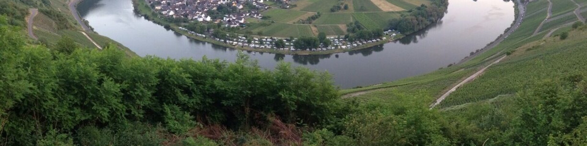 A hill with a view - on the Mosel. Only one of the fine German wine regions. Avoid this place if you are not into hiking, biking, good food and wine (tasting).