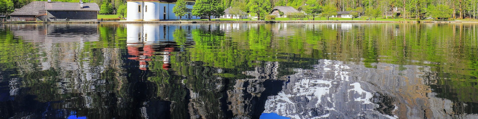 On the way to Salet by boat trip and approaching the first stop at St. Bartholomä, you could see this clear and stunting reflection on the lake in good weather.
#reflection