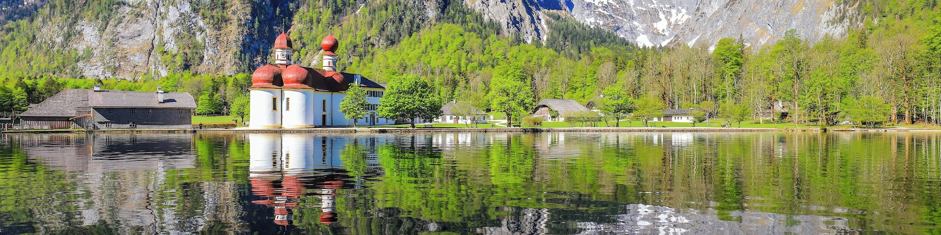 On the way to Salet by boat trip and approaching the first stop at St. Bartholomä, you could see this clear and stunting reflection on the lake in good weather.
#reflection