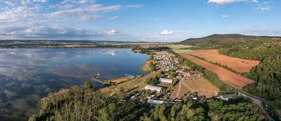 Stausee Kelbra Thüringen Naherholung Campingplatz