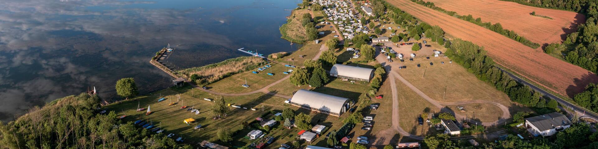 Stausee Kelbra Thüringen Naherholung Campingplatz