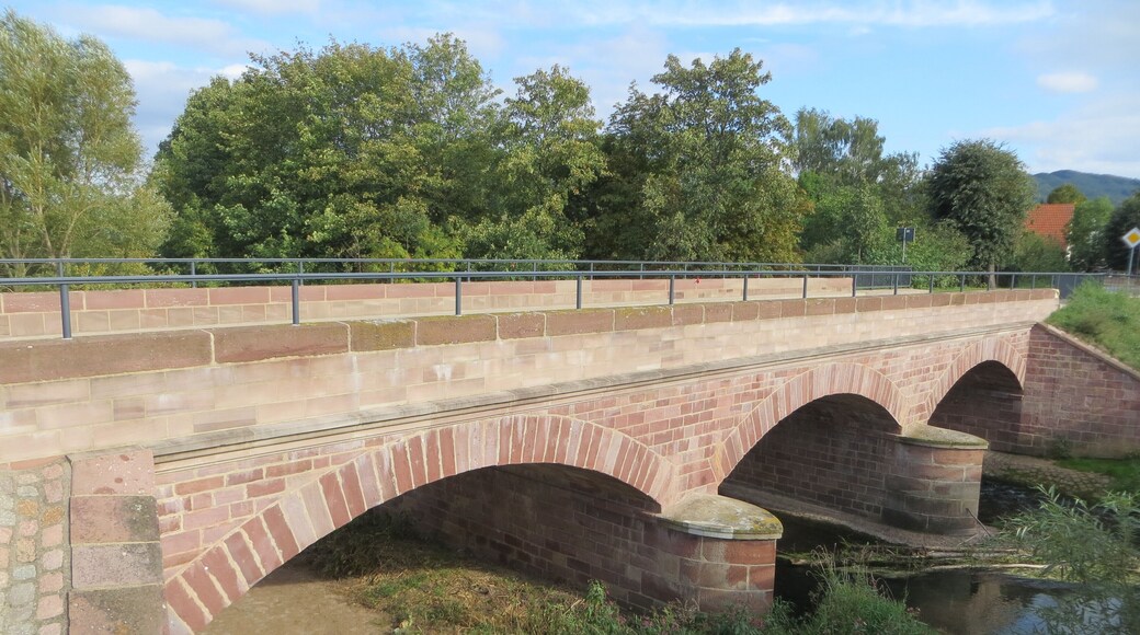 This is a photograph of an architectural monument. It is on the list of cultural monuments of Kelbra (Kyffhäuser), no. 094 84684