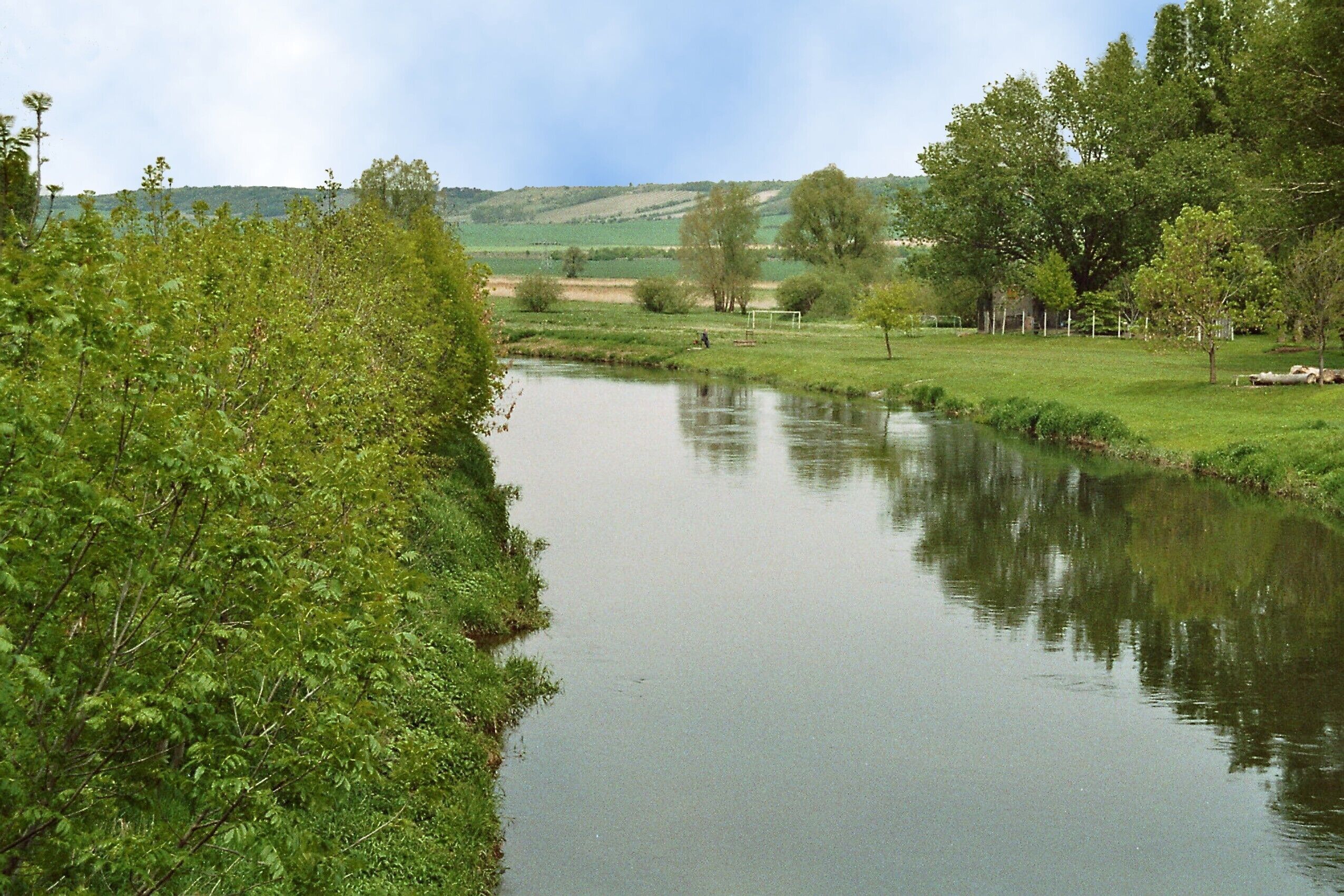 Karsdorf, the Unstrut river