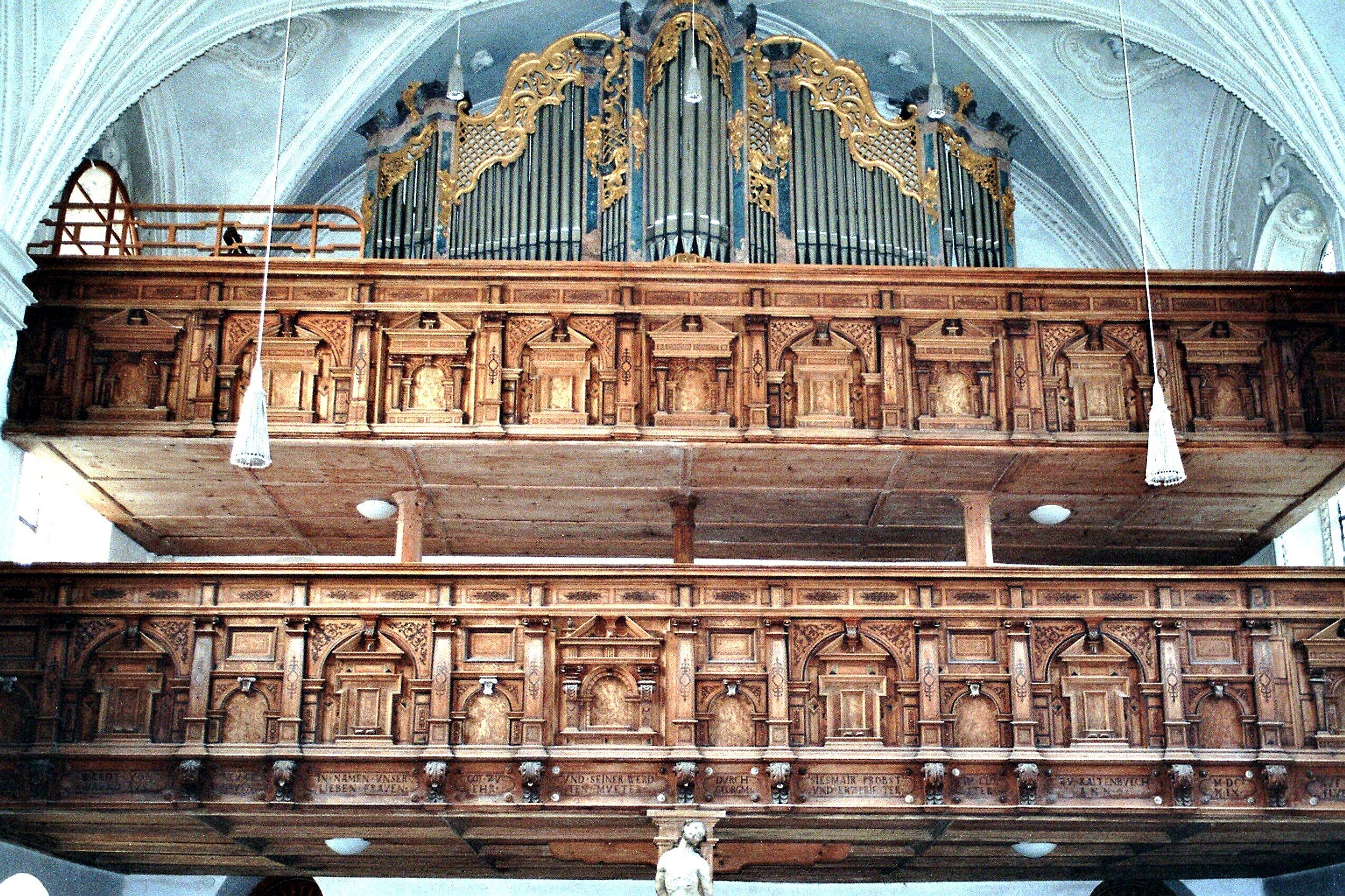 Hoher Peißenberg, Pilgrimage Church, the organ