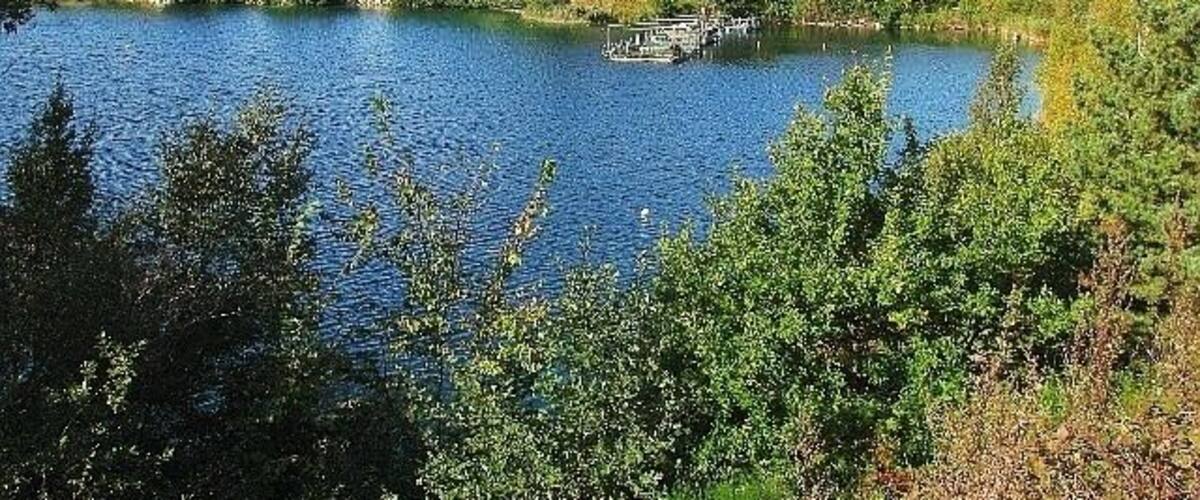Der Kreidesee mit Fischzucht und Tauchbasis