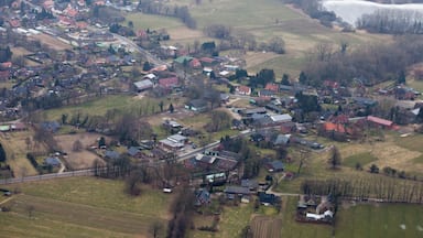 Luftaufnahme: der Ortsteil Westersode von Hemmoor