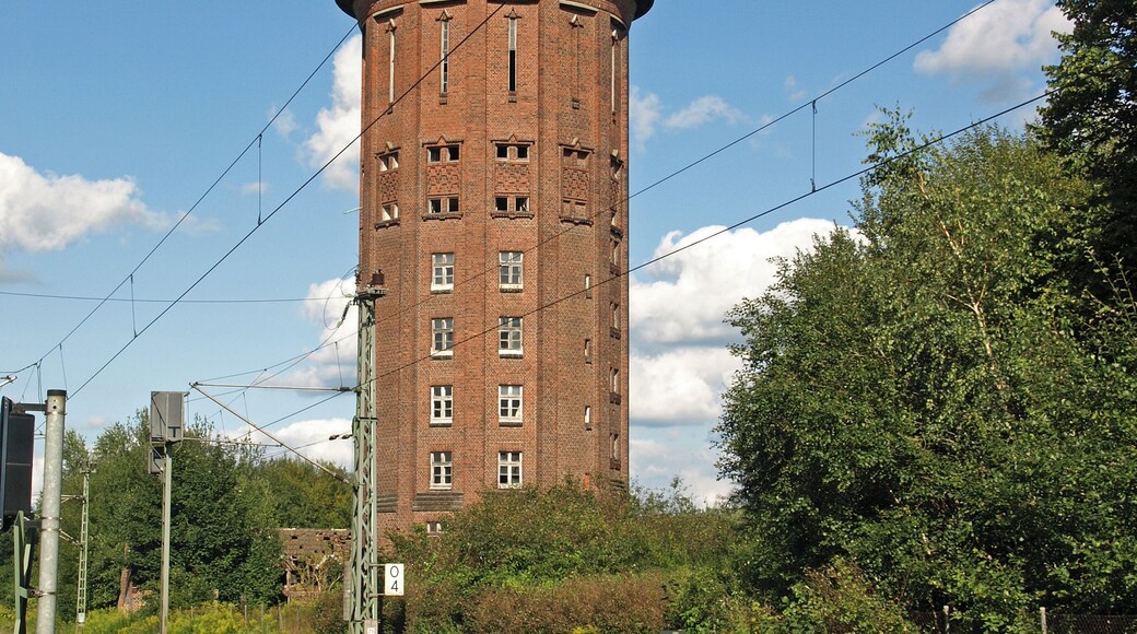 Wasserturm am Bahnhof Hagenow-Land