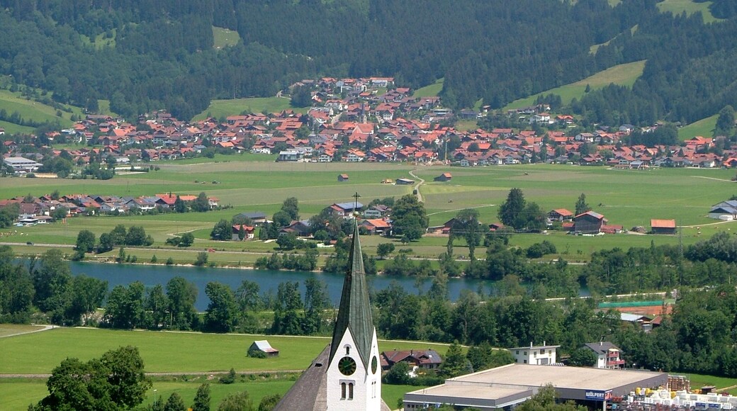 Burgberg vor dem Grünten