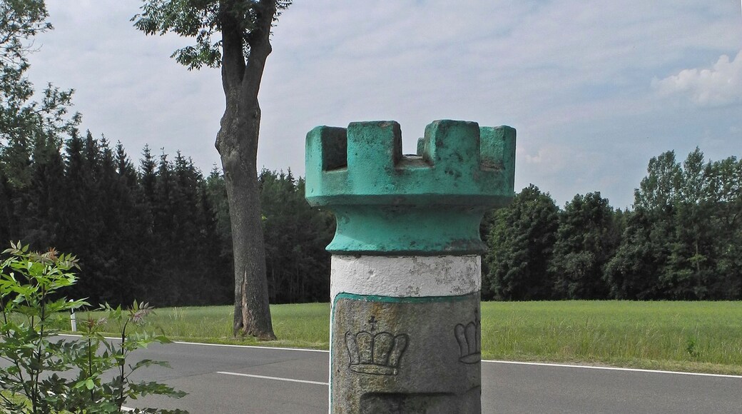 Wegestein in Obersaida, Olbernhauer Str. – Abzweig nach Sayda