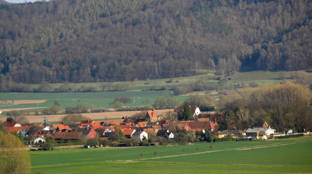 Blick vom Kochsberg nach Schwebda - Meinhard-Grebendorf Kochsberg