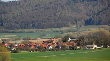 Blick vom Kochsberg nach Schwebda - Meinhard-Grebendorf Kochsberg