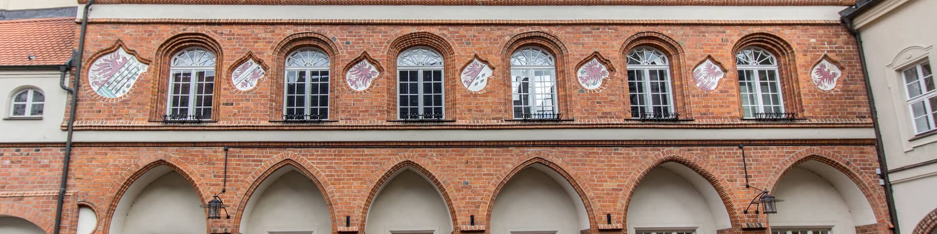 historic town hall of Gardelegen / Detail of the historic town hall of Gardelegen in Germany