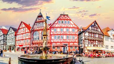 Altstadt, Fritzlar, Hessen, Deutschland