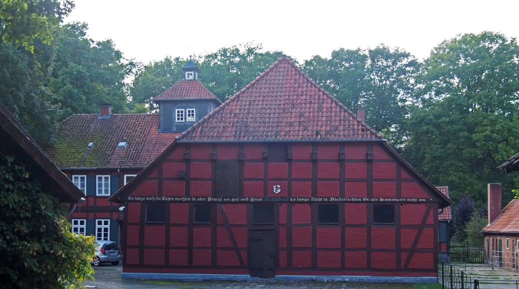 Bauernhof An der Lutter 1, Ortsteil Marwede, Dorf Scharnhorst, Gemeinde Eschede (Niedersachsen)