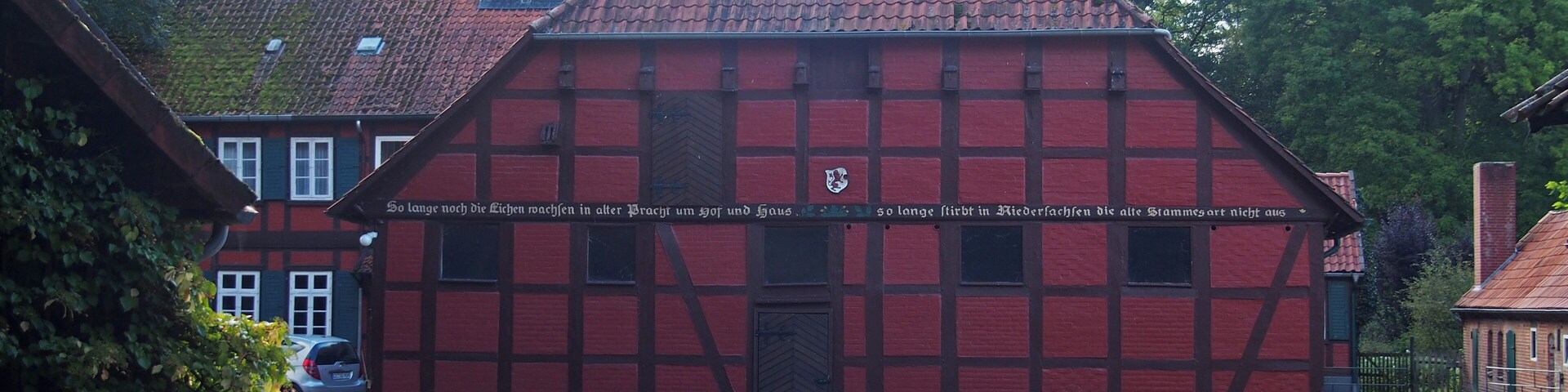 Bauernhof An der Lutter 1, Ortsteil Marwede, Dorf Scharnhorst, Gemeinde Eschede (Niedersachsen)