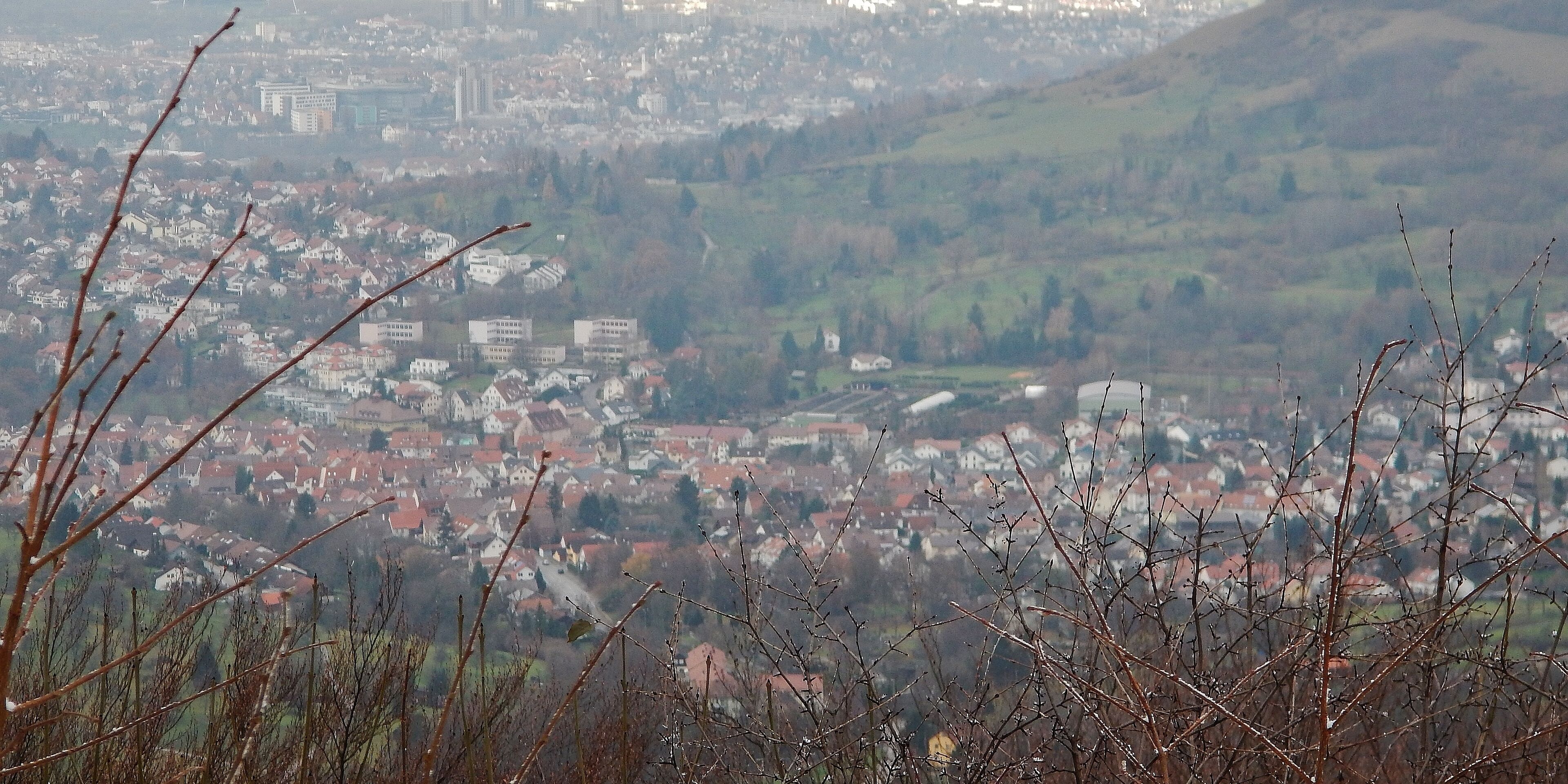 Blick Richtung Reutlingen