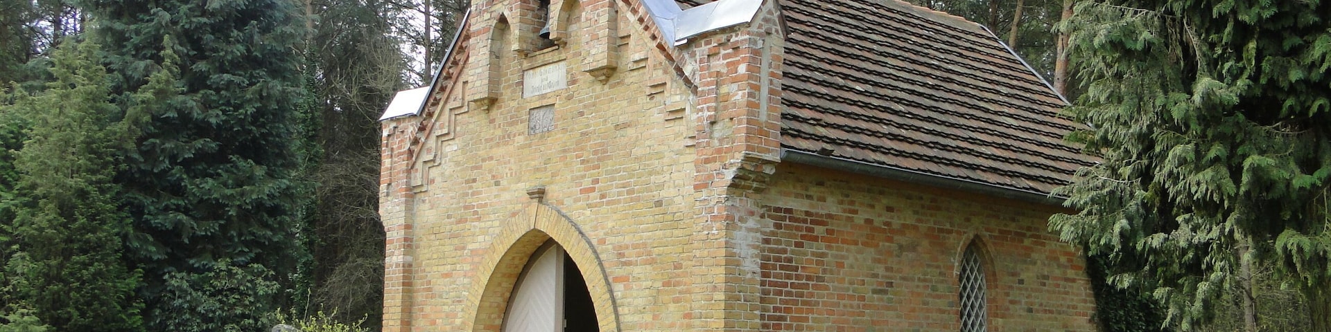Cemetery chapel in Dobbin (Dobbertin), district Ludwigslust-Parchim, Mecklenburg-Vorpommern, Germany
