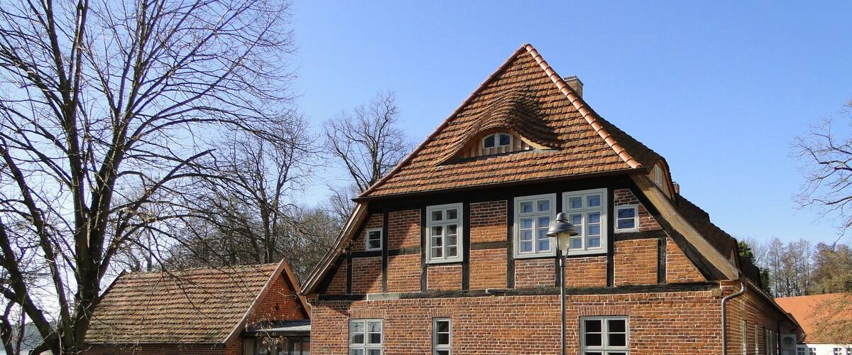 Brau- und Brennhaus in the monastery in Dobbertin, district Ludwigslust-Parchim, Mecklenburg-Vorpommern, Germany