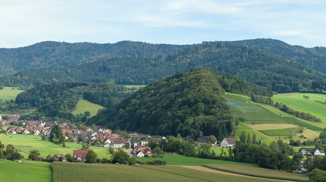 View on Glottertal from the North-West
