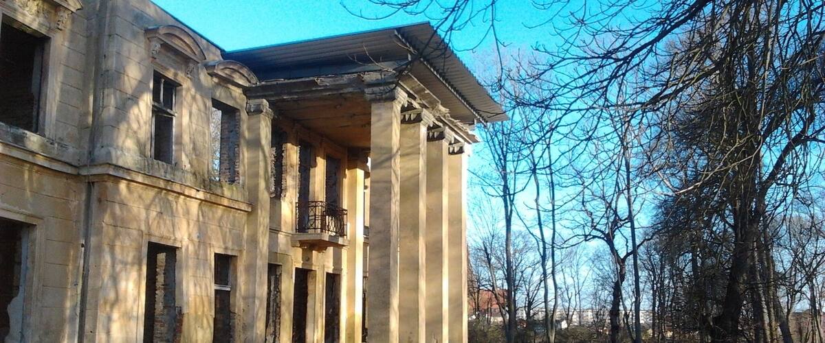 Haus Demmin, Ostseite des Herrenhauses aus südlicher Richtung